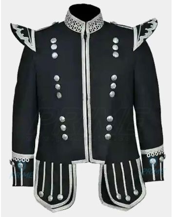 piper drummer doublet tunic jacket