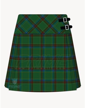 Seabee Tartan Kilt For Women