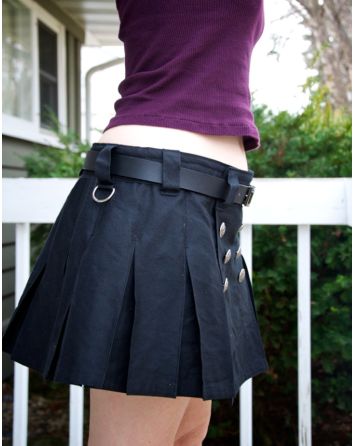 Short Hybrid Kilt For  Women