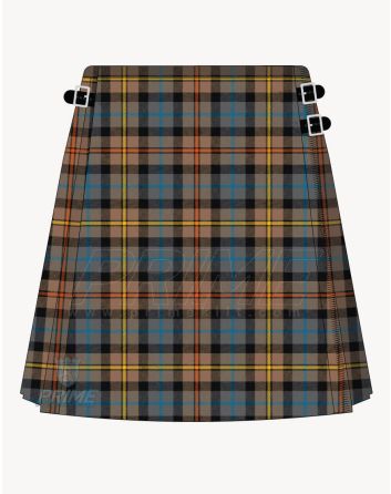 Smith Weathered Tartan Kilt for Women