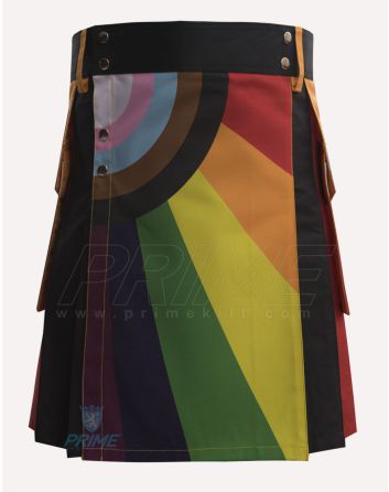 Special LGBTQ Flag Rainbow Kilt