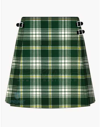 St Patrick Tartan Kilt For Women