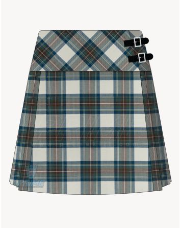 Stewart Blue Dress Tartan Kilt for Women
