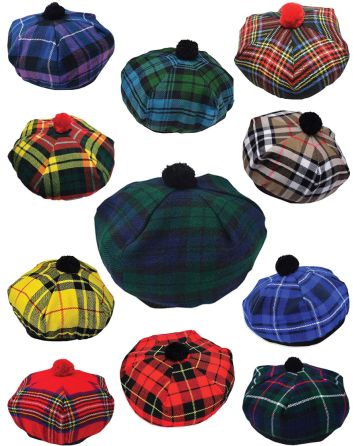 Tam O Shanter Tartan Hat