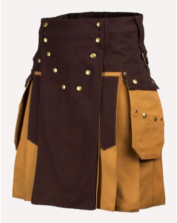 Two Toned Hybrid Kilt