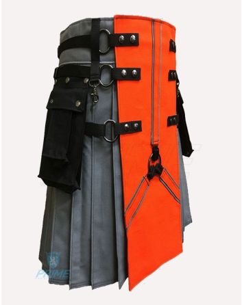 Two Tone Y Design Hybrid Utility Kilt