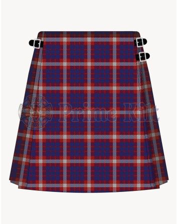 U.S Coast Guard Tartan Kilt For Women