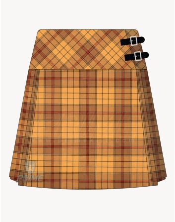 Ulster Irish Weathered Tartan Kilt for Women