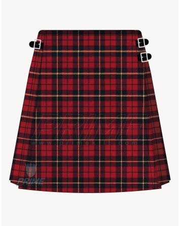 Wallace Tartan Kilt For Women