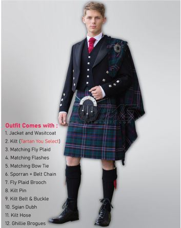 Wedding Kilt Outfit