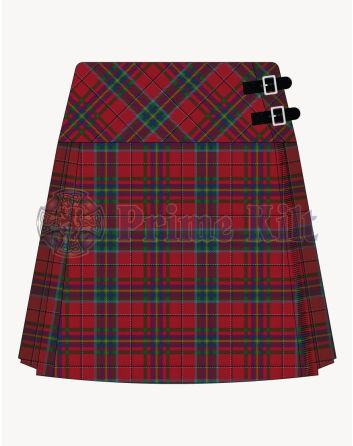 West Virginia State Tartan Kilt For Women