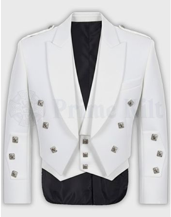 White Prince Charlie Jacket