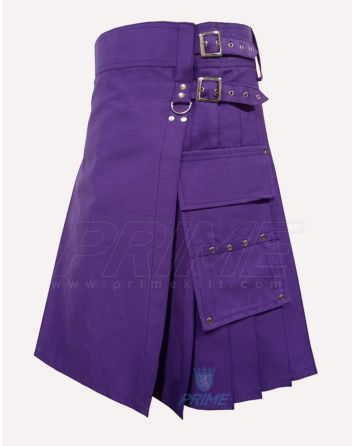 Purple Utility Women's Kilt
