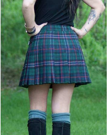 Mini National Tartan Kilt for Women