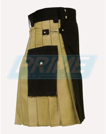 Womens Two Tonned Hybrid Kilt