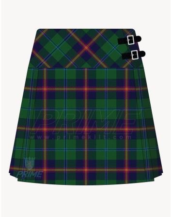 Young Tartan Kilt For Women