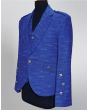 blue tweed kilt jacket

