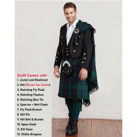 Black watch 2024 kilt outfit