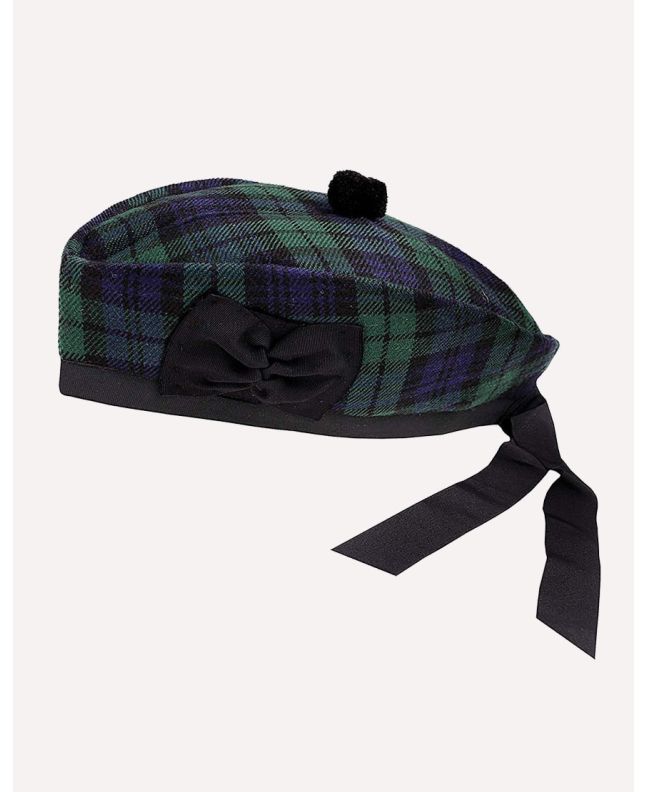 Black Watch Tartan Glengarry Hat