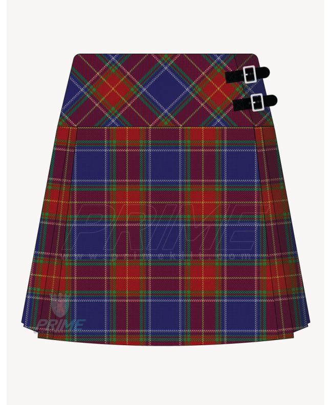 Chinese Scottish Tartan Kilt For Women