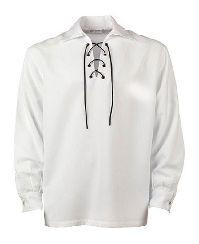Traditional White Ghillie Shirt